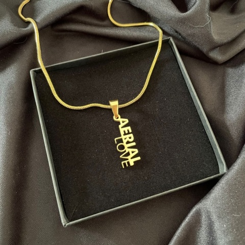 Zawieszka Aerial 002 pozłacana