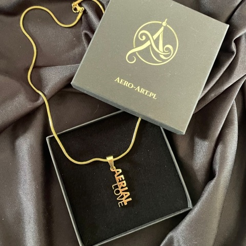Zawieszka Aerial 002 pozłacana