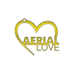 Zawieszka Aerial 001 pozłacana