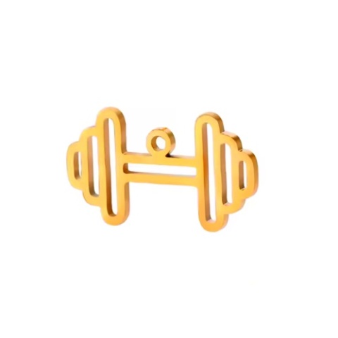 Zawieszka Siłownia 001 pozłacana