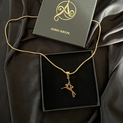 Zawieszka Pole Dance 003 pozłacana