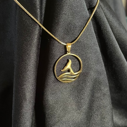 Zawieszka zwierzęta 001 pozłacana