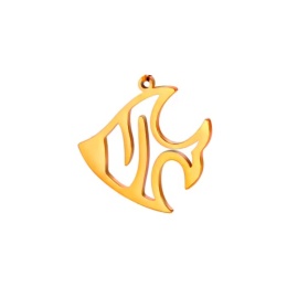 Zawieszka zwierzęta 002 pozłacana