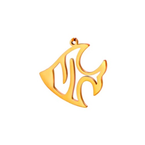 Zawieszka zwierzęta 002 pozłacana